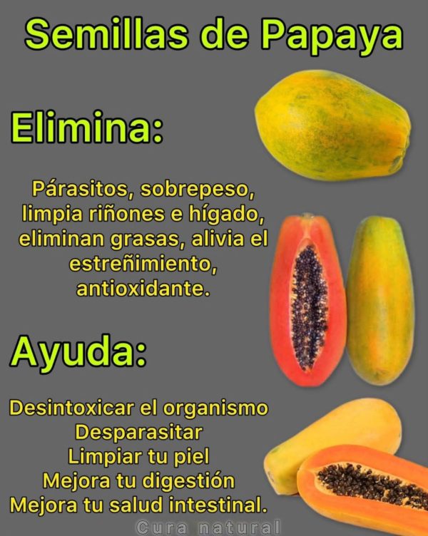 Semillas de papaya: el superalimento oculto que quizás estás tirando sin saberlo