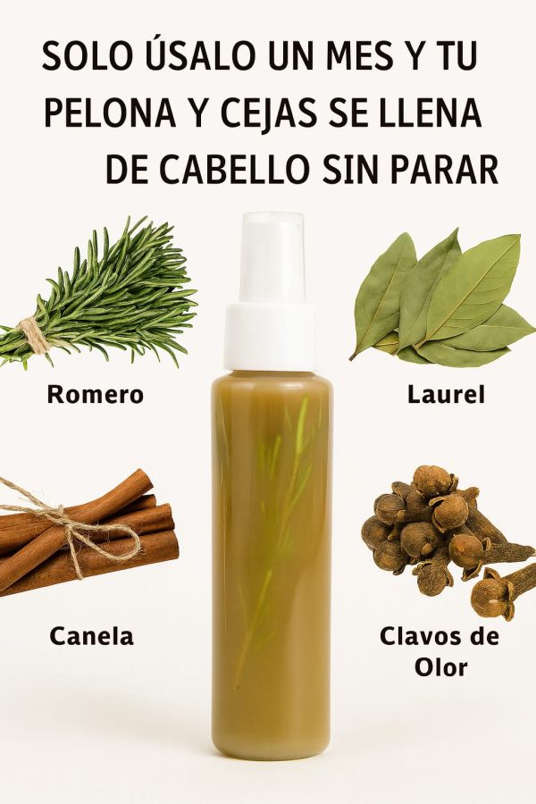 Con esta mezcla natural, mi cabello volvió a crecer más fuerte y brillante.