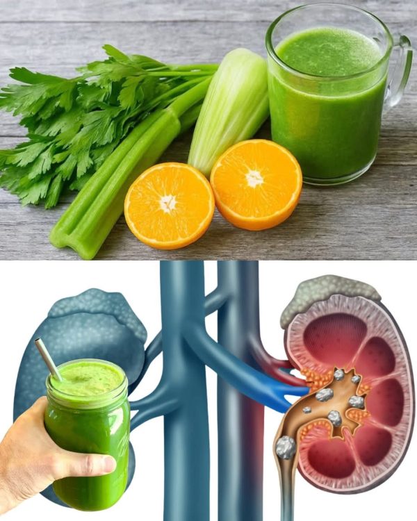 Jugo Natural para Limpiar Riñones, Hígado y Pulmones: Receta Detox con Apio y Naranja