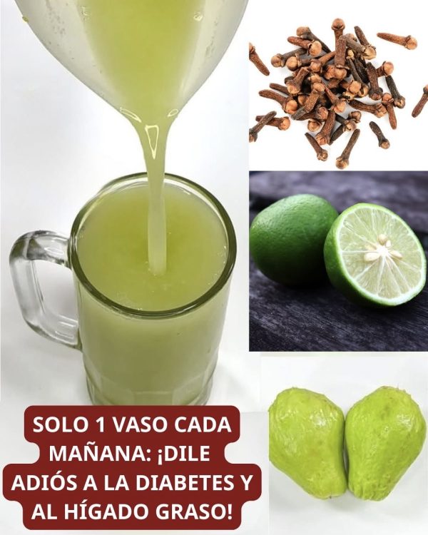 Receta natural para la diabetes, la mala circulación y el hígado graso