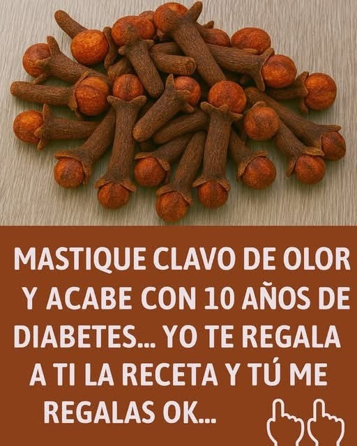 Mastica clavo de olor, así me dijo mi doctor, se lo voy a agradecer por siempre.