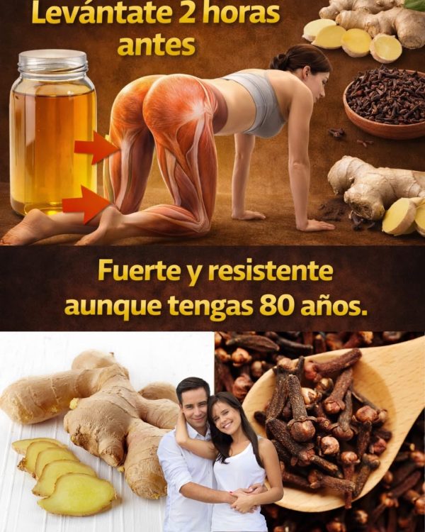 Tónico Muscular y Articular: Jengibre y Clavos de Olor