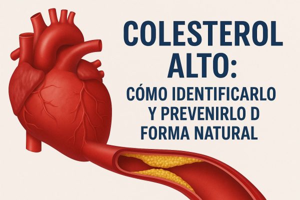 Colesterol alto: cómo identificarlo y prevenirlo de forma natural