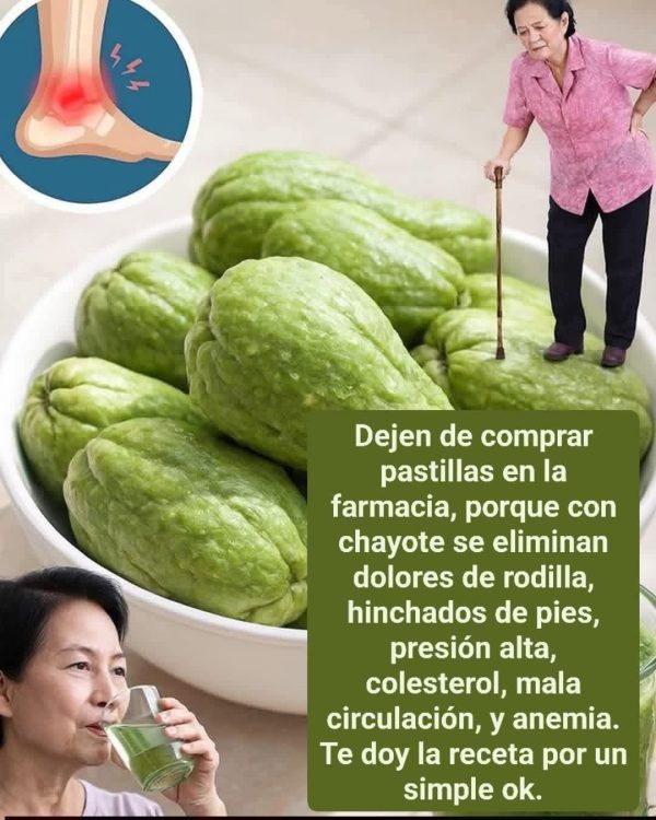 ¿CUÁL ES EL NOMBRE DE ESTE VEGETAL EN TU PAÍS? COME POR UN MES Y VERÁS LOS RESULTADOS: BENEFICIOS DE LA CHAYOTA PARA LA SALUD