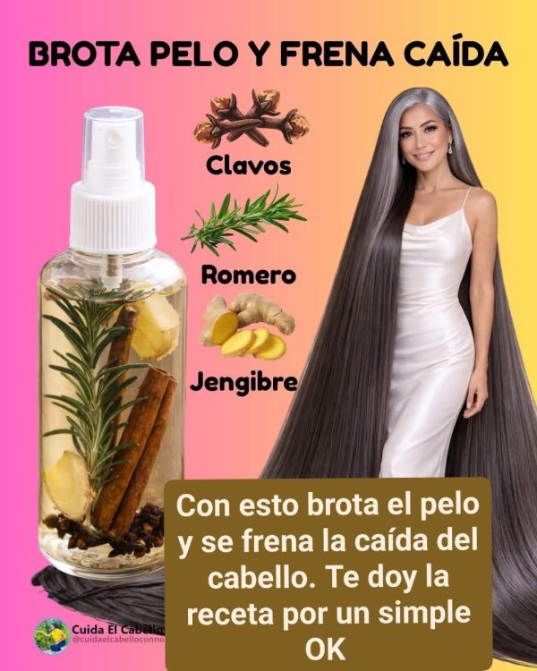 JENGIBRE PARA LA CAÍDA DEL CABELLO ¡MUY EFECTIVO!
