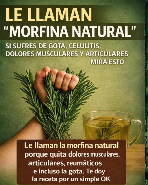 El Romero: La Morfina Natural para Aliviar Dolores
