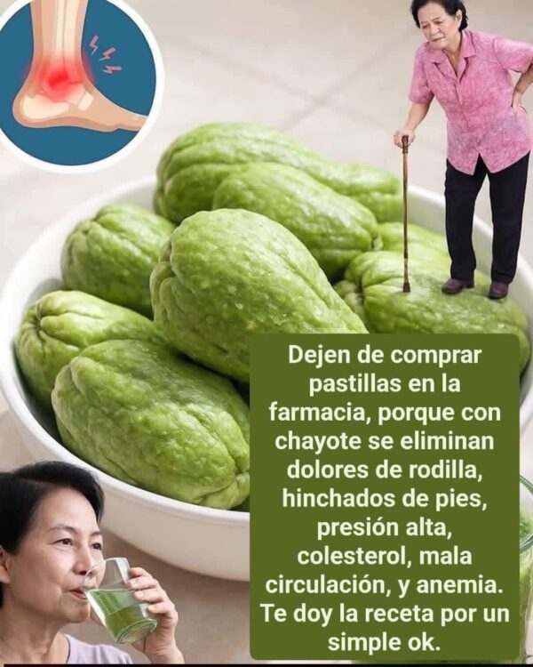 Jugo de chayote