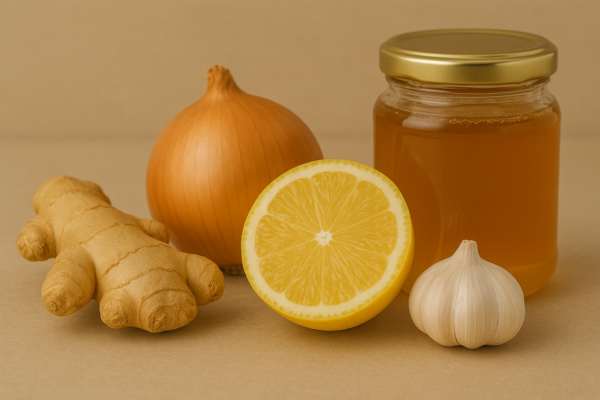 Mezcla natural de Jengibre y otros ingredientes