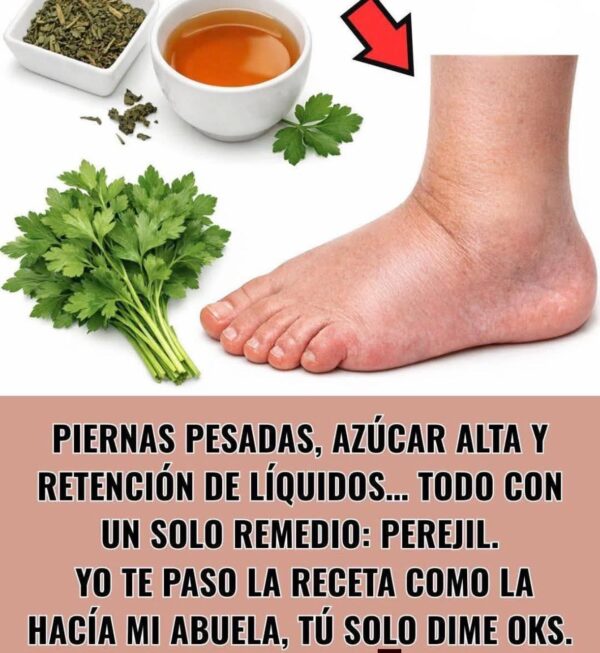 La Receta: Té de Perejil Nutritivo