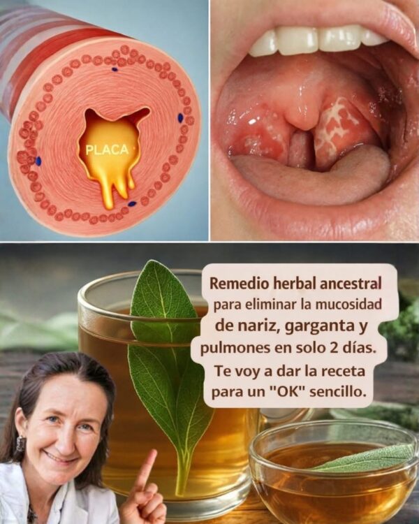 Limpia tus vías respiratorias en solo 2 días con este antiguo remedio de hojas de salvia