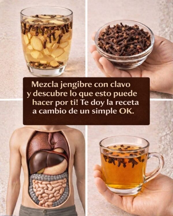 Mezcla jengibre con clavo y descubre lo que puede hacer por ti