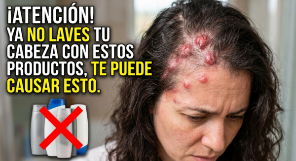 Ya no laves tu cabeza con estos productos