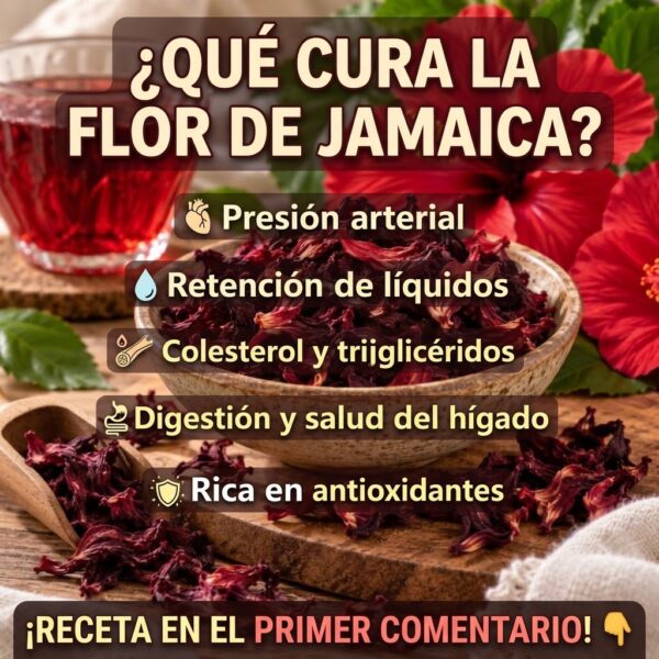 La flor de Jamaica