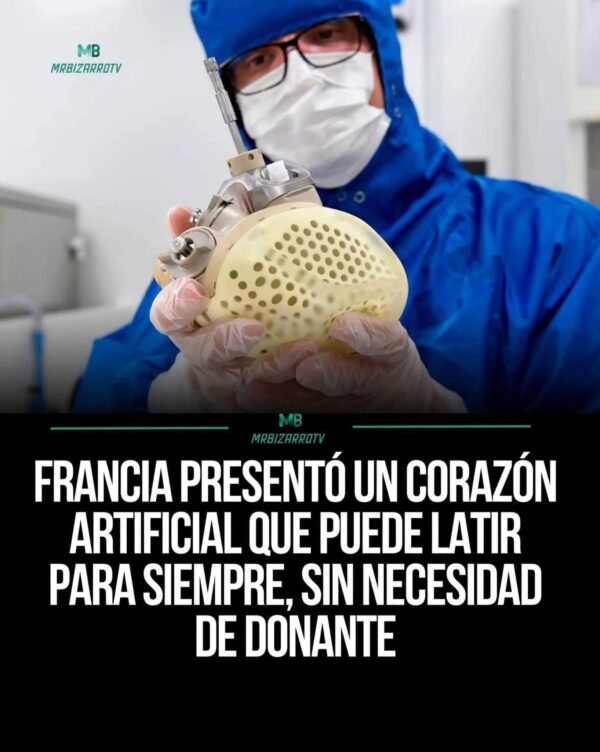 UN CORAZÓN ARTIFICIAL QUE IMITA AL HUMANO