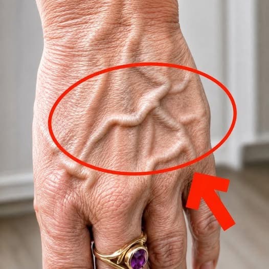 ¿Tus venas se ven más de lo normal? Esto es lo que tu cuerpo podría estar tratando de decirte