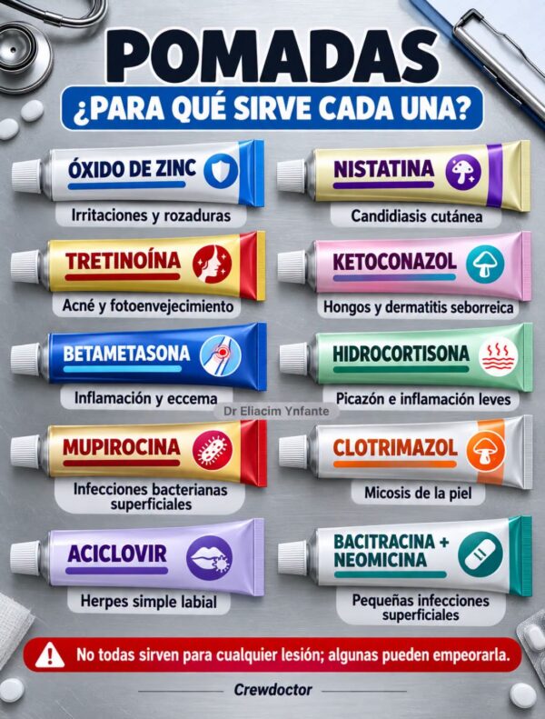 Para que sirven está pomadas