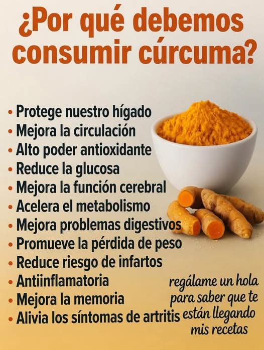 Descubre los impresionantes beneficios para la salud de la cúrcuma
