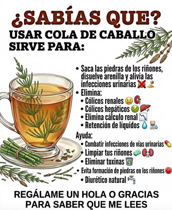 La cola de caballo